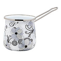 Турка для кави емальована 0,6 л "Кружево" 1279