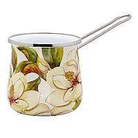 Турка для кави емальована 0,6 л "Магнолія" 17150