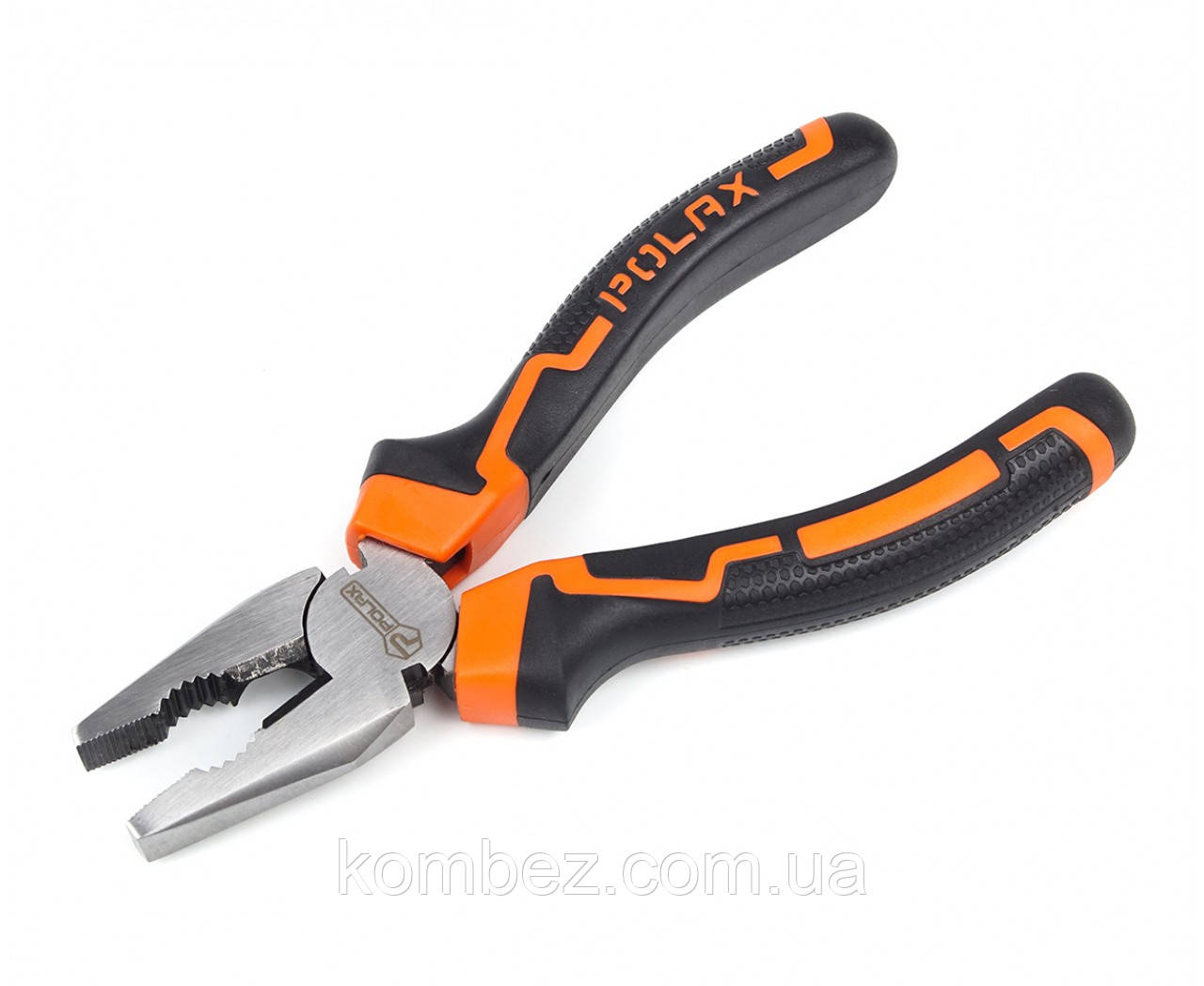 Плоскогубці комбіновані Cr-V, 160мм, двокомп. ручки Полакс, фото 1