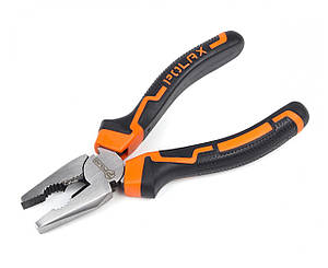 Плоскогубці комбіновані Cr-V, 160мм, двокомп. ручки Полакс