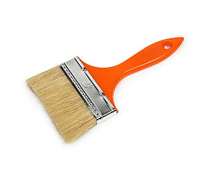 Пензель "Еко"4" пластмасова ручка змішаний ворс Полакс