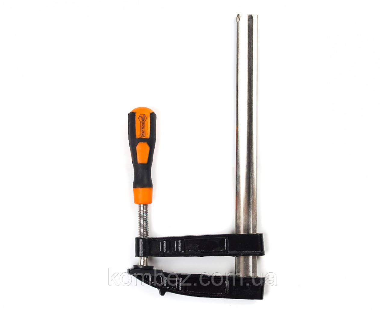 Струбцина столярна двокомпонентна ручка тип ""F""300 * 80 мм" Полакс, фото 1