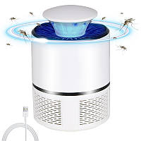 Лампа ловушка уничтожитель комаров и насекомых Nova Mosquito Killer Lamp Белая