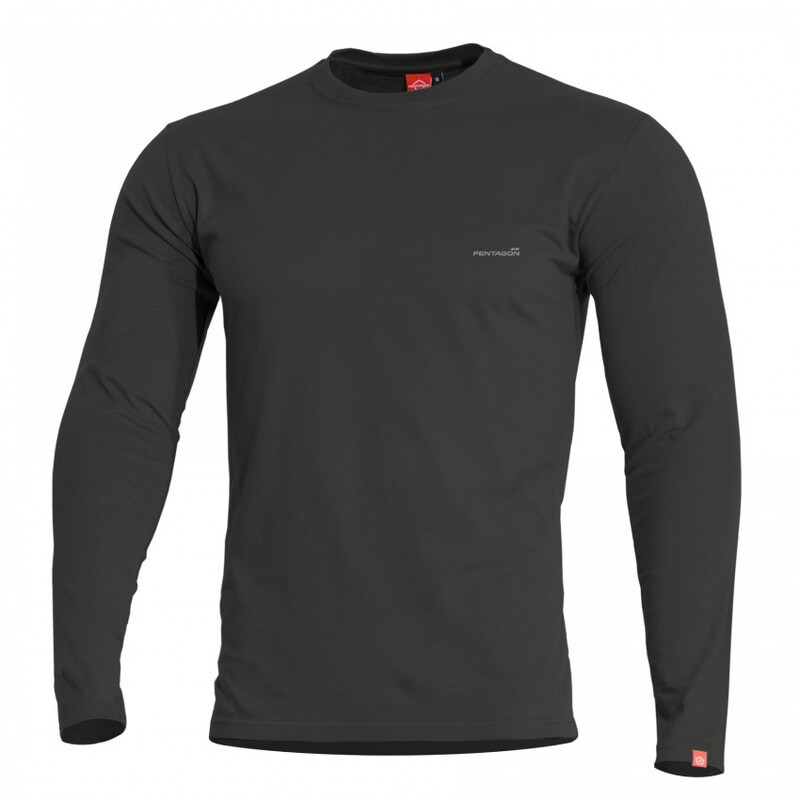 Футболка на довгий рукав Pentagon Ageron Long Shirt K09029 Medium, Чорний