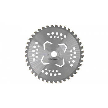 Ніж для мотокоси 40-T, 255 мм, з побідитовими зубцями та підрізом