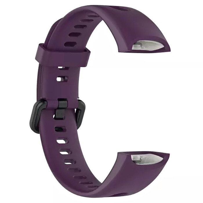 Ремінець Silicone Strap для Huawei Band 4 / Honor Band 5i Grape