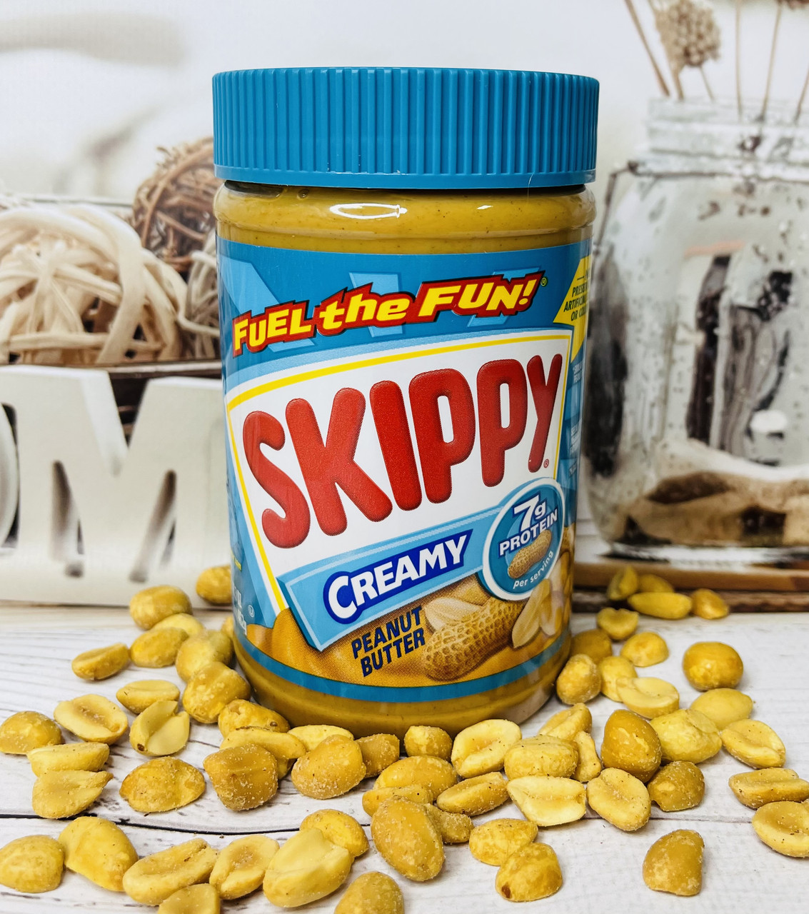 Арахісова паста кремова безглютенова SKIPPY, 462грамм