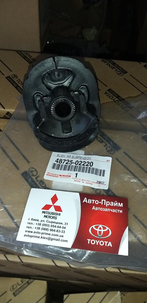 Сайлентблок задньої балки Toyota COROLLA #E120 #E121 #E123 OEM 48725-02220, фото 1