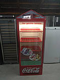 Вінтажний холодильник Coca-Cola, холодильна вітрина ретро, фото 2