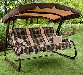 Садова гойдалка Алегро (розкладні тримісні)