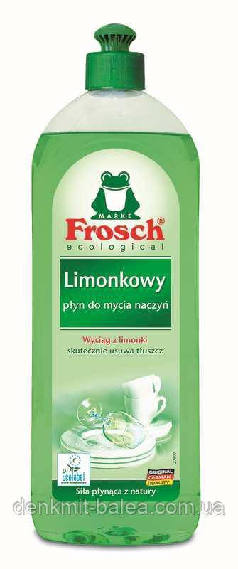 Гель Фрош для миття посуду з екстрактом цитруса Frosch Limonkowy 750 мл
