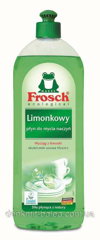 Гель Фрош для миття посуду з екстрактом цитруса Frosch Limonkowy 750 мл