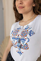 Вишита жіноча футболка "Елегія", фото 2