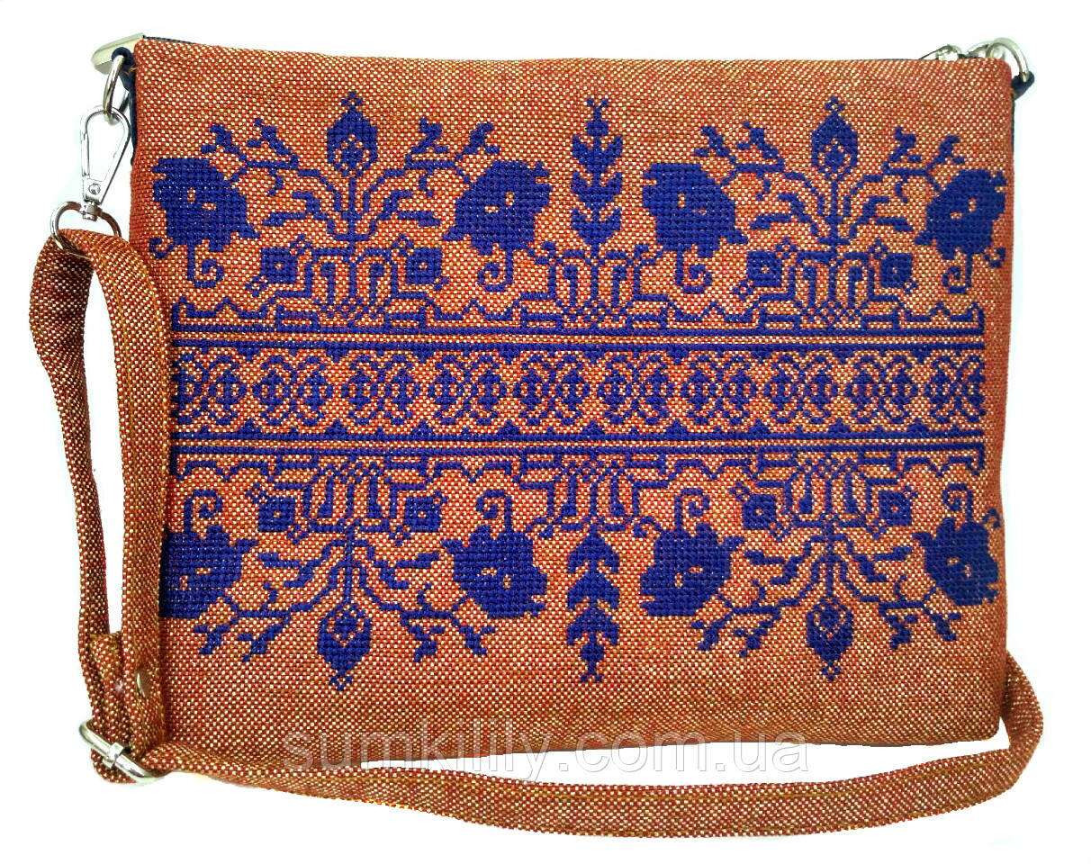 Текстильна сумка з вишивкою Сокаль 6, фото 1