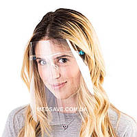 Защитный экран для лица медицинский, экран для защиты лица, защитный щиток для лица прозрачный | сертификаты