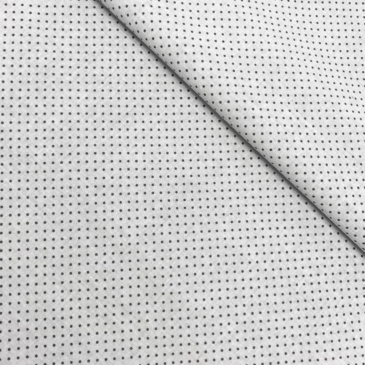 Польська бязь "Графітові цятки на сірому", фото 1