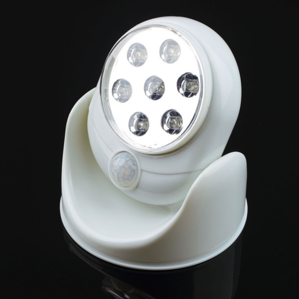 Сенсорный светильник с датчиком движения Light Angel, 7 мощных LED диодов, на батарейках,,СК - фото 1 - id-p1405441361