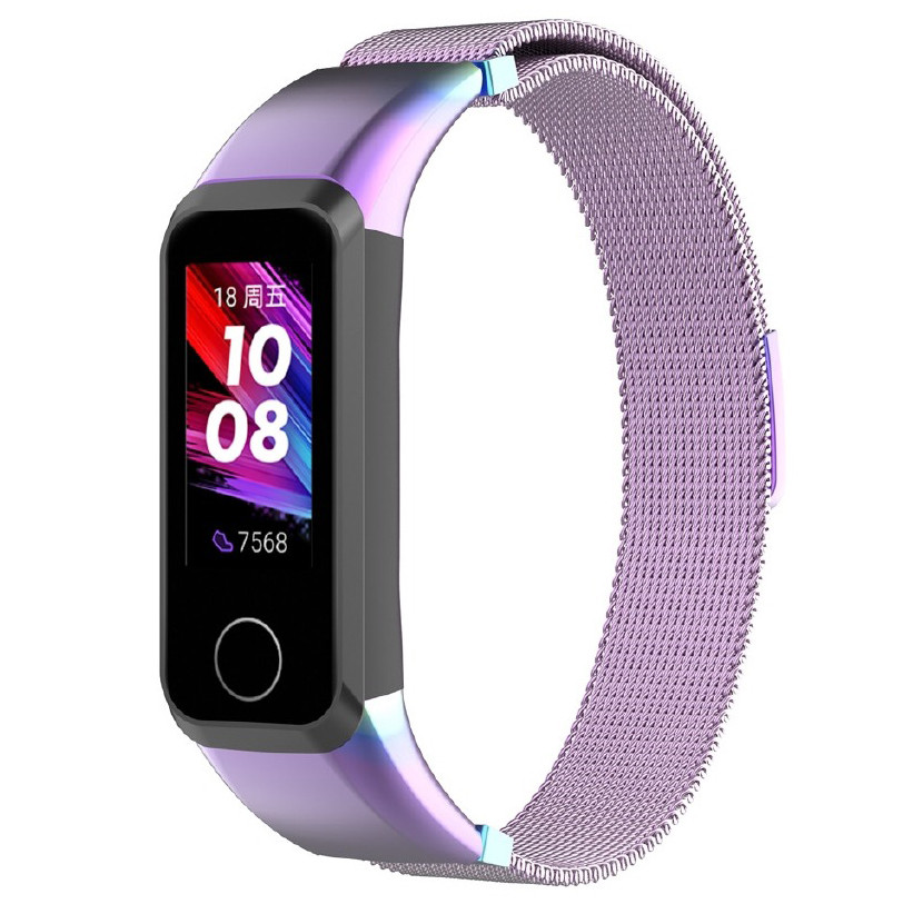 Ремінець Magnetic Metal Strap для Huawei Band 4 / Honor Band 5i Nacre