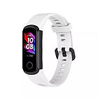 Ремінець Silicone Strap для Huawei Band 4 / Honor Band 5i White, фото 3