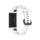 Ремінець Silicone Strap для Huawei Band 4 / Honor Band 5i White, фото 4