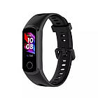 Ремінець Silicone Strap для Huawei Band 4 / Honor Band 5i Black, фото 5