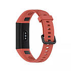 Ремінець Silicone Strap для Huawei Band 4 / Honor Band 5i Orange, фото 3