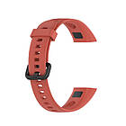 Ремінець Silicone Strap для Huawei Band 4 / Honor Band 5i Orange, фото 4