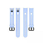 Ремінець Silicone Strap для Huawei Band 4 / Honor Band 5i Light Blue, фото 6