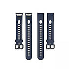 Ремінець Silicone Strap для Huawei Band 4 / Honor Band 5i Blue, фото 4