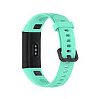 Ремінець Silicone Strap для Huawei Band 4 / Honor Band 5i Turquoise, фото 4