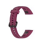 Ремінець Silicone Strap для Huawei Band 4 / Honor Band 5i Rose, фото 3