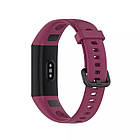 Ремінець Silicone Strap для Huawei Band 4 / Honor Band 5i Rose, фото 5