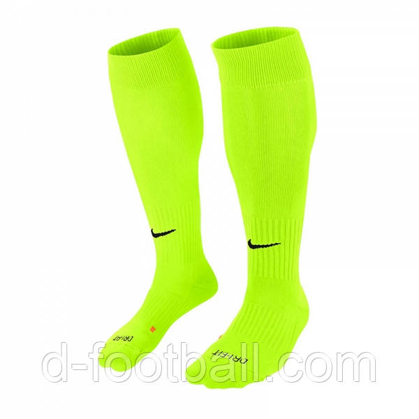 Гетри футбольні Nike Classic II Cushion Socks SX5728-702, Салатовий, Розмір (EU) — 38-42