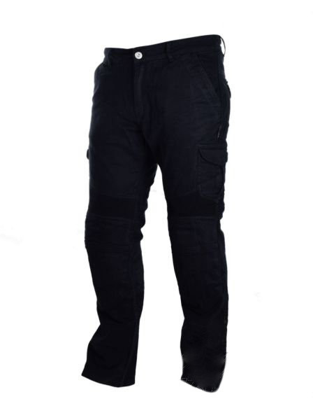Мотоджинсы Leoshi Giro Jeans Black W30-L32 - фото 1 - id-p1405460121