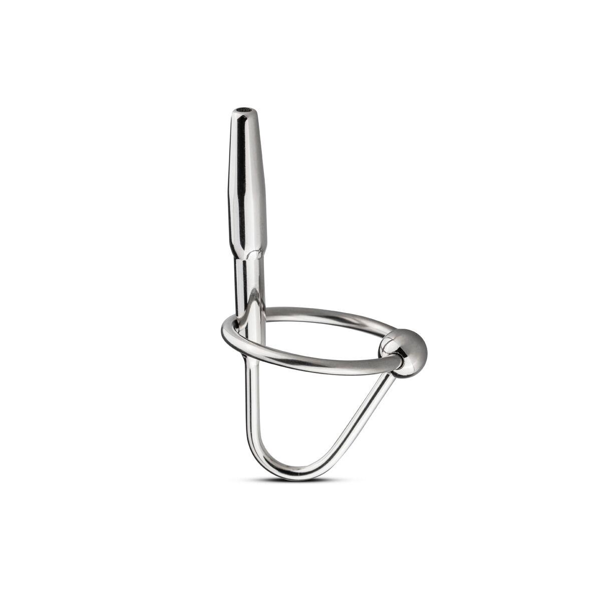Уретральний стимулятор Sinner Gear Unbendable - Sperm Stopper Hollow Ring, 2 кільця (2,5 см і 3 см)