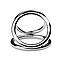Потрійне ерекційне кільце Sinner Gear Unbendable - Triad Chamber Metal Cock and Ball Ring - Medium, фото 4