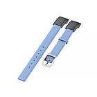 Ремінець Leather Strap для Huawei Band 4 / Honor Band 5i Blue, фото 4