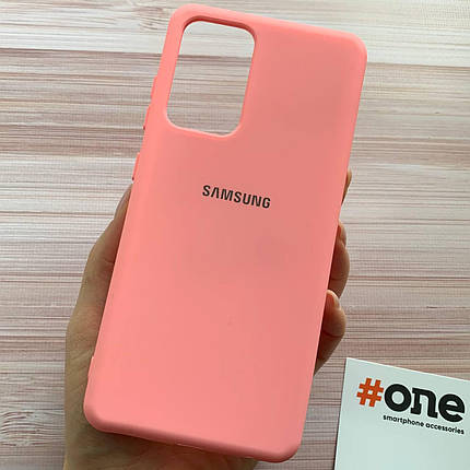 Чохол для Samsung Galaxy A52s матовий з мікрофіброю накладка чохол на телефон самсунг а52с рожевий CFA, фото 1