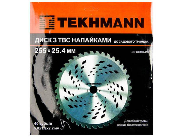 Ніж Tekhmann 40ТВС для мотокоси (40030458), фото 2
