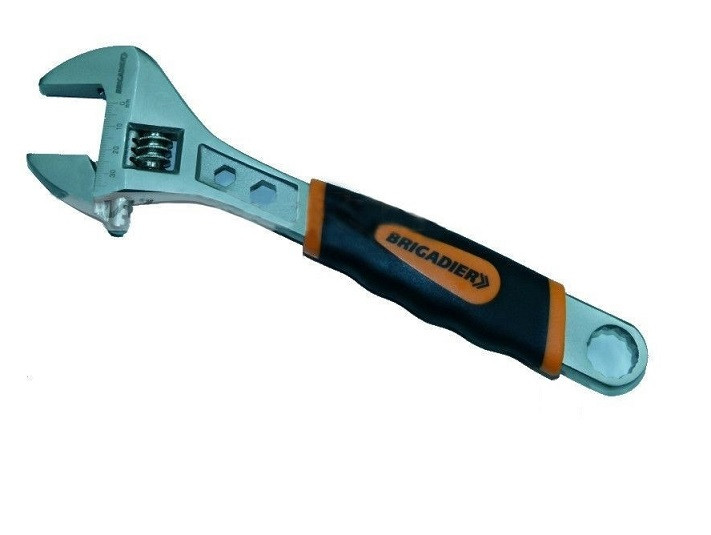 Ключ розвідний Бригадир Professional, ручка 300мм