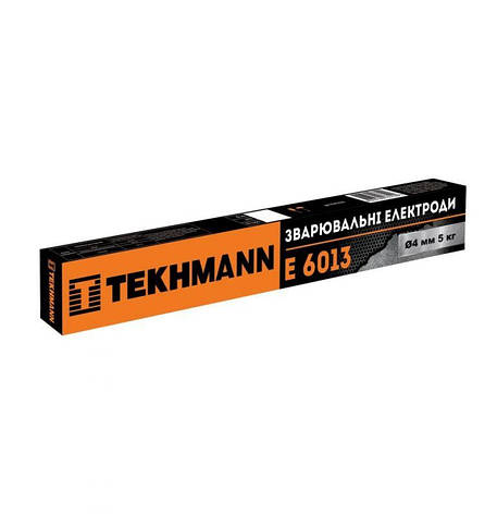 Електроди зварювальні Tekhmann E6013 (4.0 мм, 5.0 кг), (76013450), фото 1