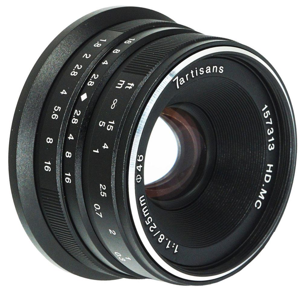 Об'єктив 7Artisans 25mm f/1.8 Canon EF-M / на складі
