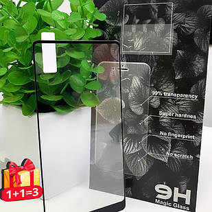 Защитное стекло Huawei Honor 20 2019 Anti-Shock черное