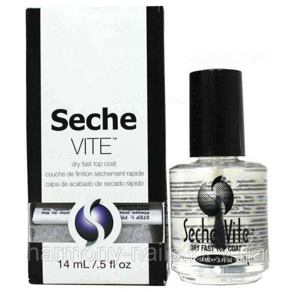Швидковисихне верхнє покриття для лаку SECHE VITE, 14 мл.