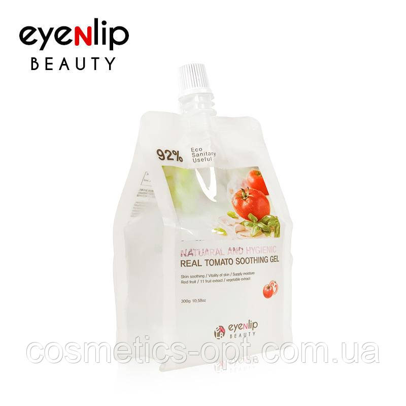ТЕРМІНИ! Натуральний гель для обличчя і тіла з екстрактом томату Eyenlip Real Tomato Soothing, 300 ml