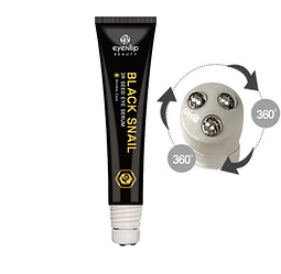 Сироватка-Ролер з муцином чорного равлика EYENLIP Black Snail 3R Seed Eye Serum, 25 ml