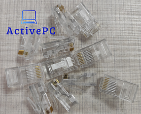 Коннектор разъем RJ45 RJ-45 LAN 8P8C Cat5 Cat5e Cat6 40шт