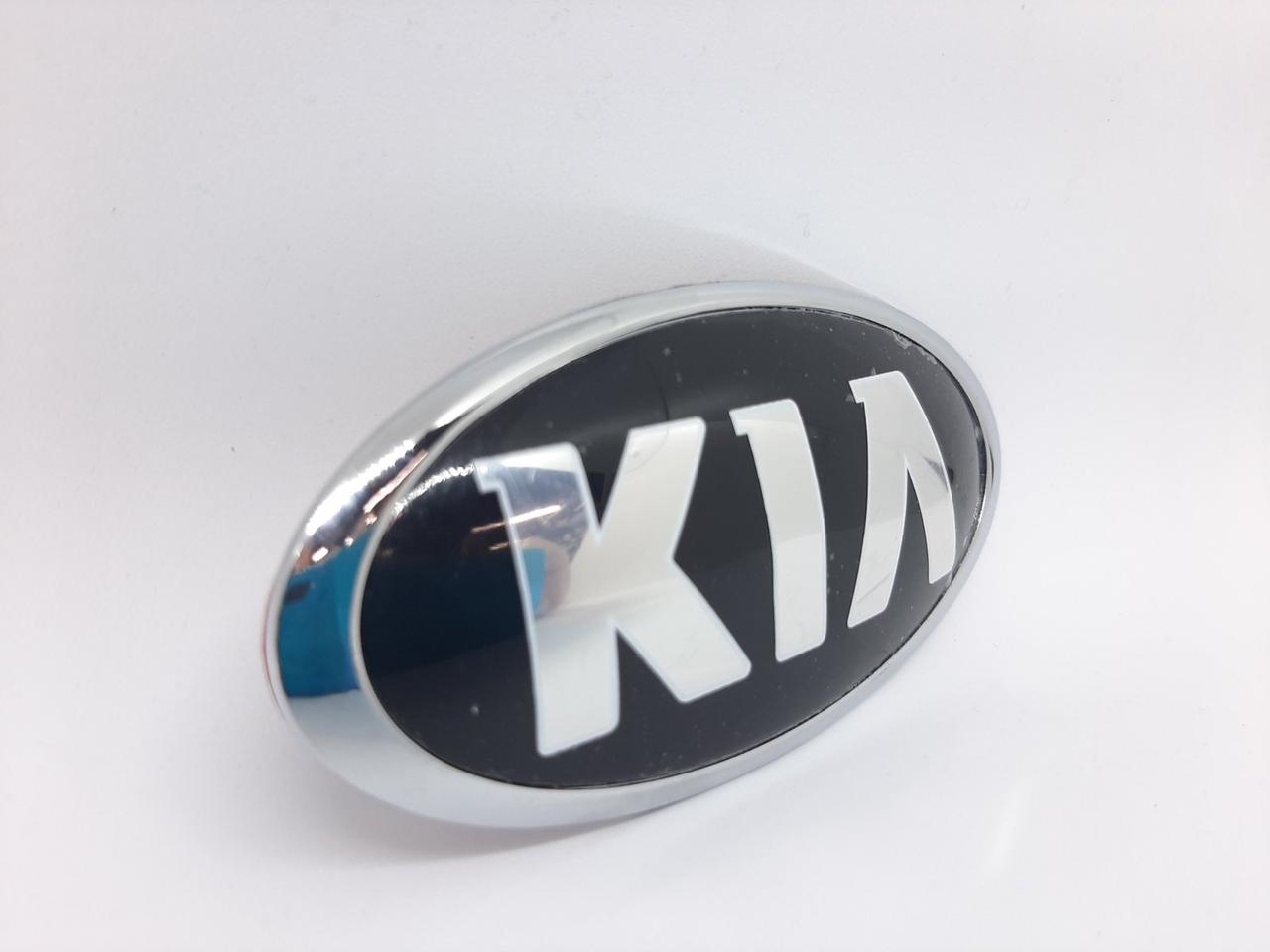 Емблема, логотип значок Kia на капот і кришку багажника 115 мм