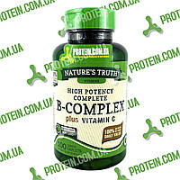 Вітаміни Nature`s Truth High Potency Complete B-Complex plus Vitamin C 100 таб