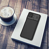 Захисний чохол Nillkin для Samsung Galaxy F62 / M62 (CamShield Pro Case) Black з захистом камери, фото 7